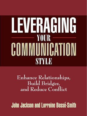 cover image of Leveraging Your Communication Style